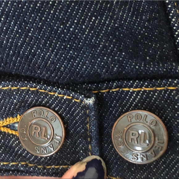 VINTAGE Ralph Lauren polo jean jacket - Picture 6 of 8
